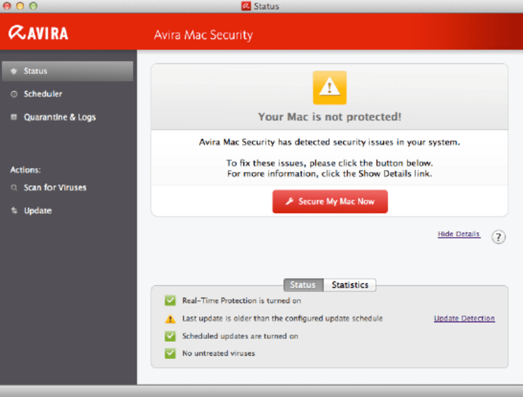 avast sequrity for mac issues